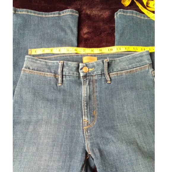 Porter Blue High-Waisted Bootcut Jeans - 28 - Picture 7 of 10